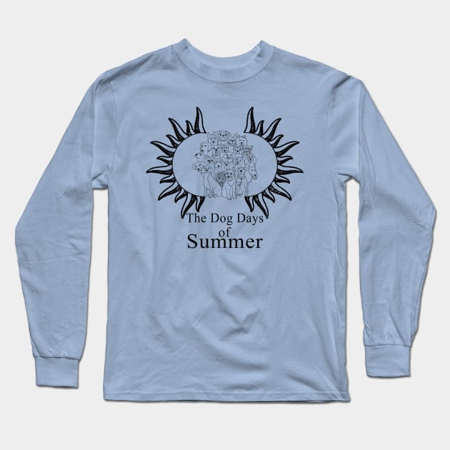 dog days of summer 20 Long Sleeve T-Shirt by Omarzone